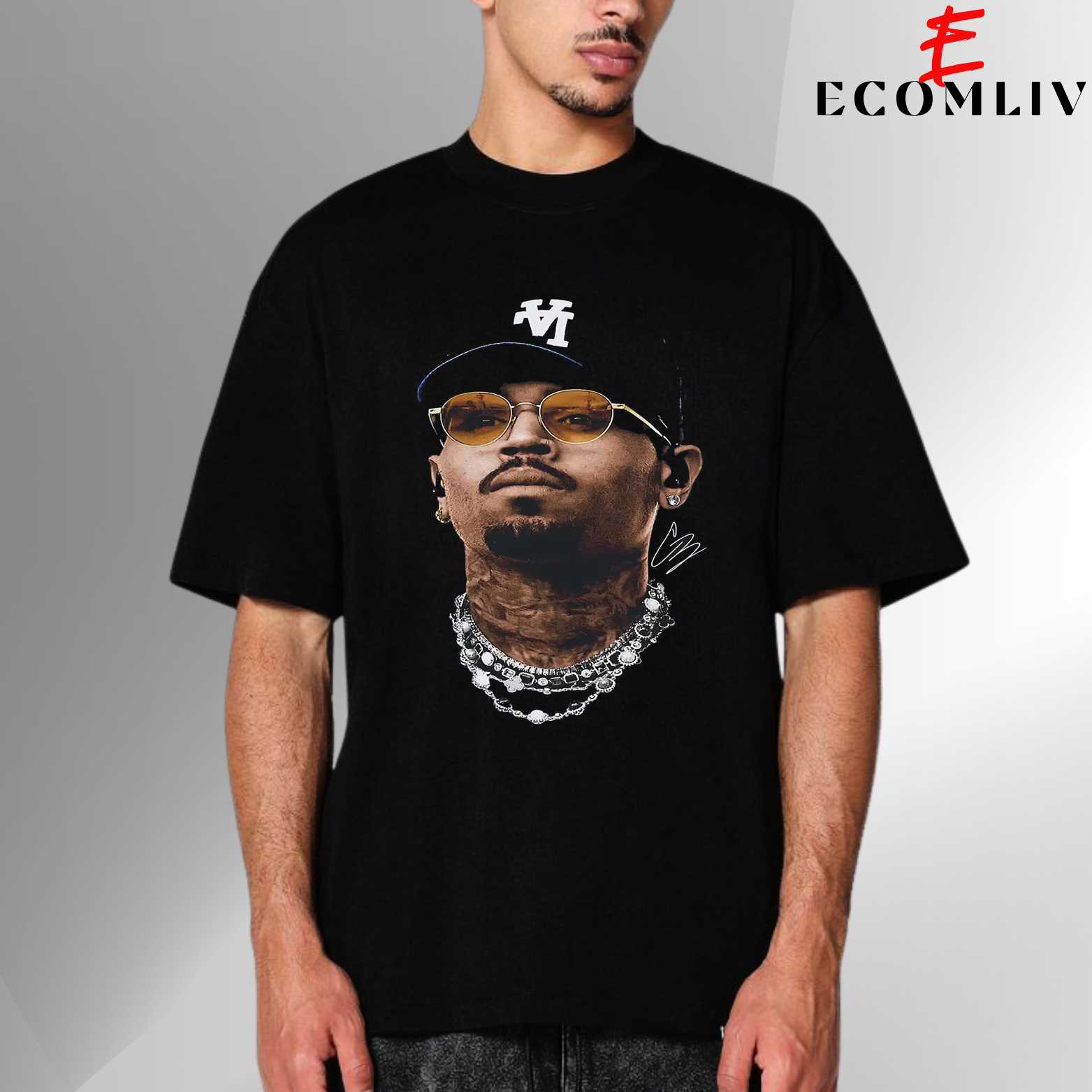 Chris Brown Vintage Concert T-Shirt, Chris Brown Tour Shirt